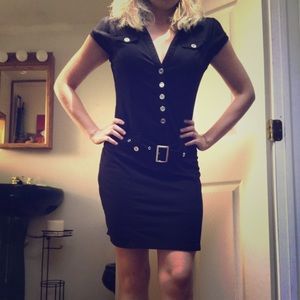 Black guess dress